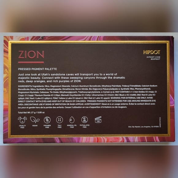 Hipdot Zion Eyeshadow Palette - Picture 3 of 5